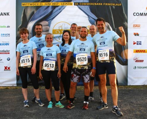 Teamfoto - Commerzbank Firmenlauf 2017
