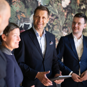 Andreas Köngeter mit Team