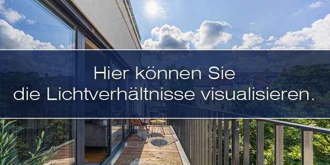 Platzhalter für 3D Sonnenlicht-Simulation