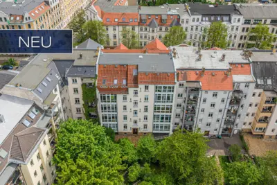 NEU: Schleußig aus der besten Perspektive, 04229 Leipzig, Dachgeschosswohnung