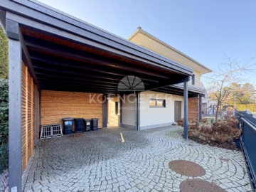 Leipzig - Baalsdorf |Carport - VERMIETET: Modernes Einfamilienhaus mit Garten zur Miete auf Zeit.