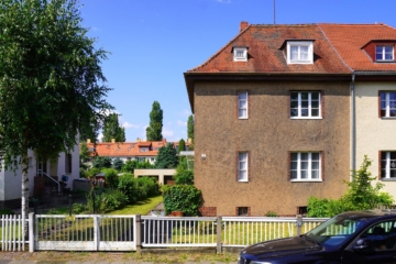 VERKAUFT: Schlummerndes Traumhaus - Denkmalabschreibung und Potenzial für Ausbau - Leipzig - Marienbrunn | Straßenseite