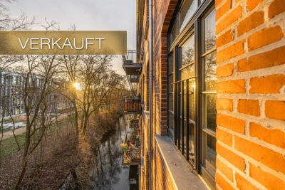 VERKAUFT:🌿Wohn-Loft mit Weite & Blick über die Luppe, 04177 Leipzig, Etagenwohnung