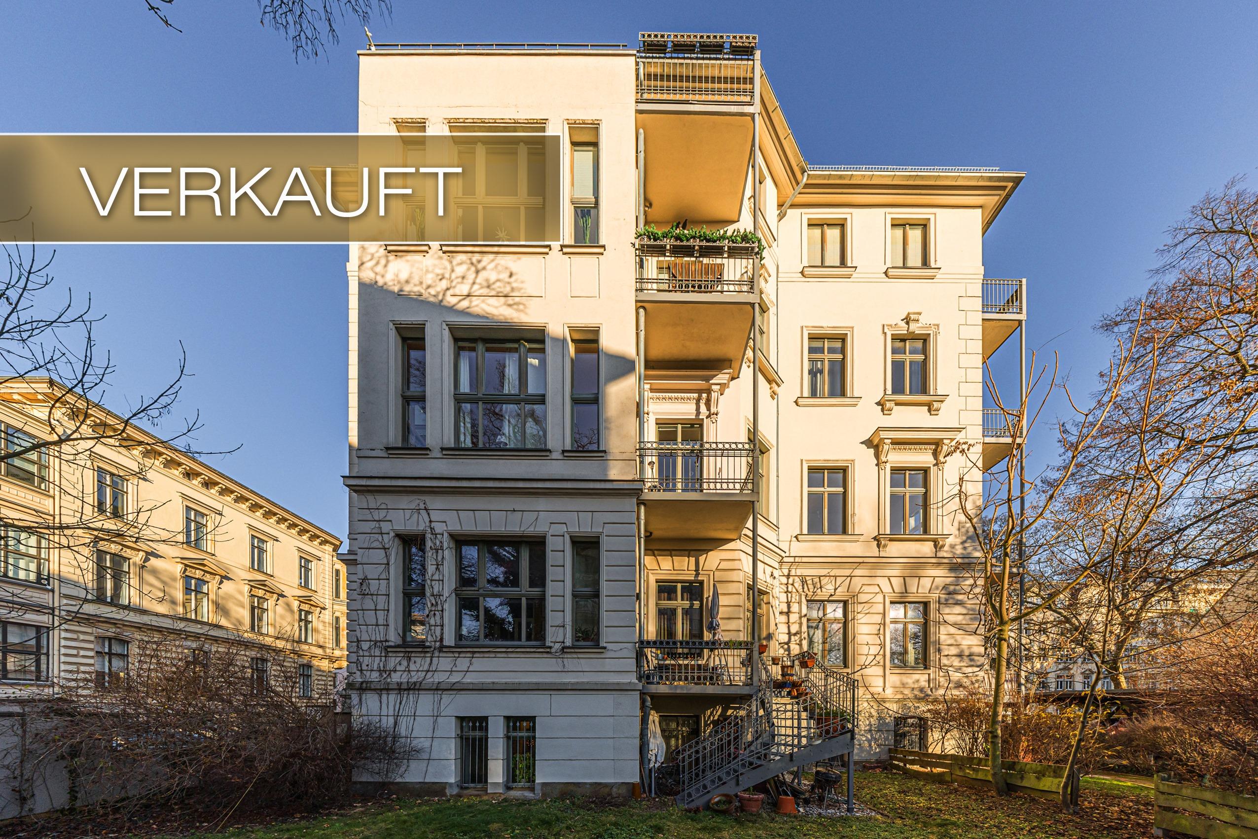 VERKAUFT: Gartenresidenz im Bachviertel