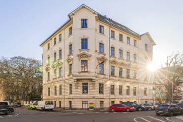 Eigentumswohnung | Blick zum Gebäude - NEU: Gartenresidenz im Bachviertel
