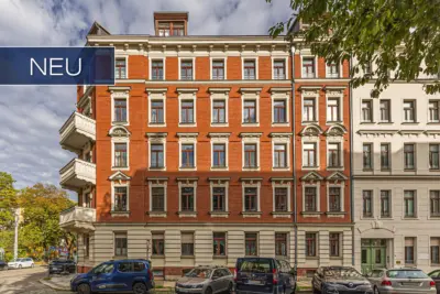 NEU: Über den Dächern der Südvorstadt – Maisonettewohnung mit Kamin, 04275 Leipzig, Maisonettewohnung