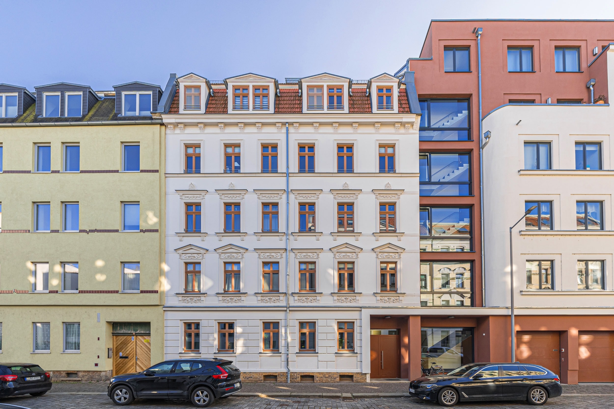 VERKAUFT: Plagwitz-Highlight! 3-Zimmer-Oase mit Gartenflair - Leipzig - Plagwitz | Fassade - Straßenseite