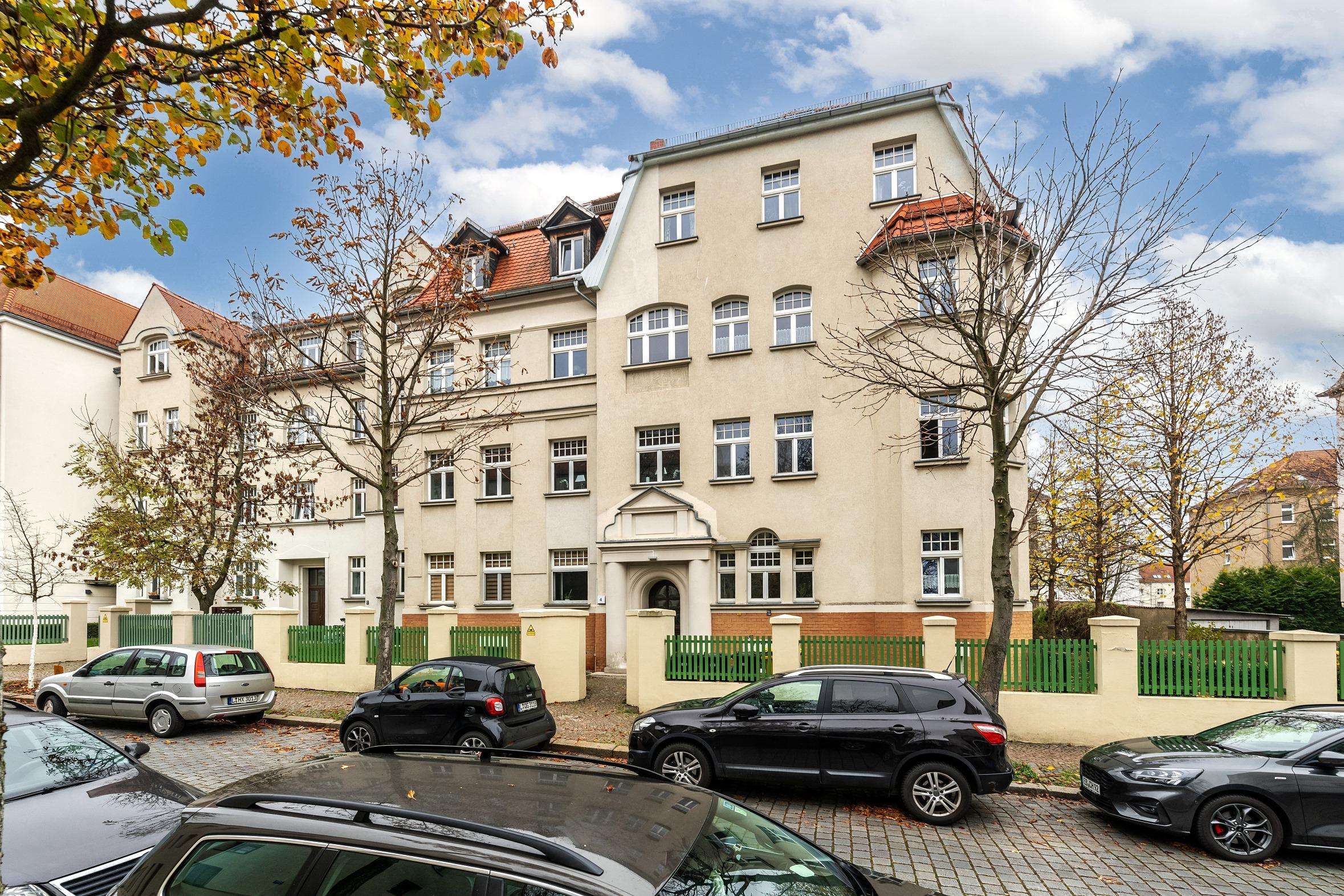 Großartige Kapitalanlage am Auensee - Leipzig - Wahren | Fassade - Straßenseite