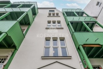 Großartige Kapitalanlage am Auensee - Leipzig - Wahren | Gartenseite mit Balkonen