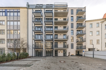 NEU: Serviced-Apartment mit Stil - Leipzig - Zentrum-Nord | Hofseite mit Balkonen (Haus A)