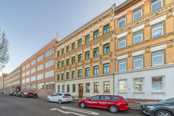 Eigentumswohnung | Fassade - Straßenseite - NEU: 👨‍👩‍👧‍👦 Urban wohnen, familienfreundlich leben