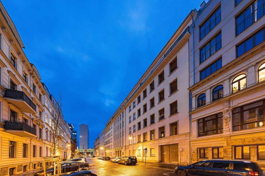 Leipzig - Zentrum-Nord | Blick zum Gebäude - VERKAUFT: Ihr zentrumsnahes Domizil mit Tradition