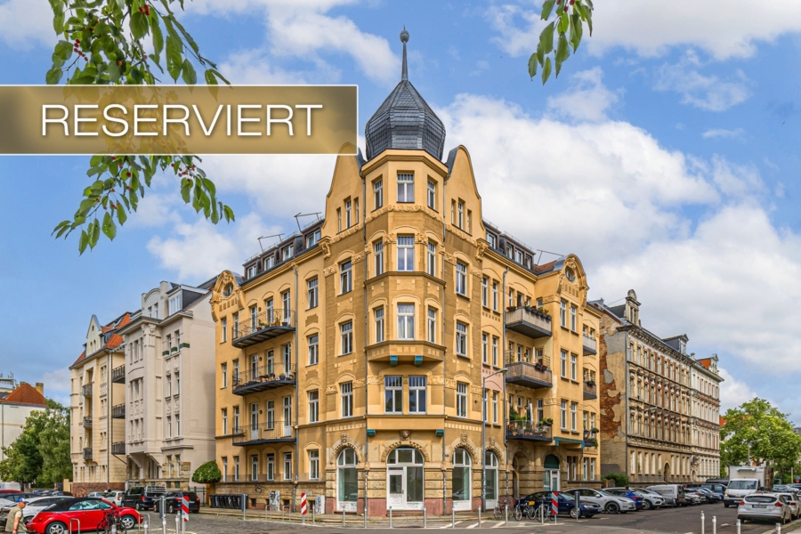 Leipzig - Südvorstadt | Eigentumswohnung - RESERVIERT: Raum für Träume – stilvoll wohnen, zentral leben