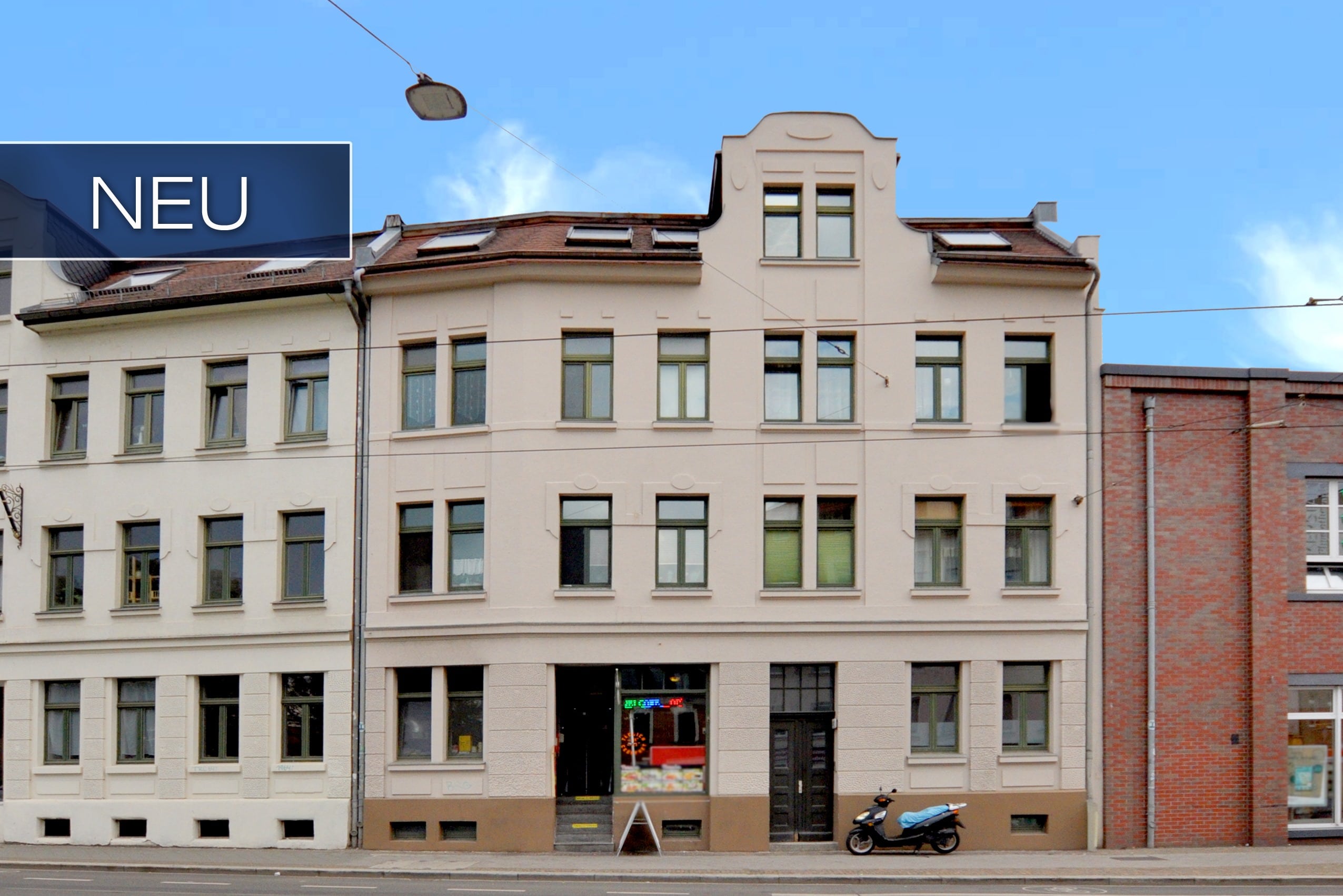 NEU: Viel Licht, viel Raum: Charmante Dachgeschosswohnung mit offener Küche in Leutzsch! - Leipzig - Leutzsch |Mietwohnung