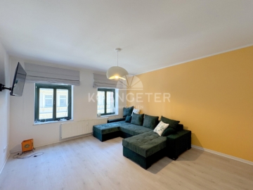 Leipzig - Kleinzschocher |Wohnzimmer - NEU: Frisch renovierte, teilmöblierte Wohnung in Großzschocher!