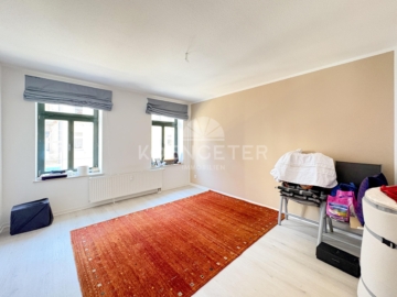 Leipzig - Kleinzschocher |Schlafzimmer - NEU: Frisch renovierte, teilmöblierte Wohnung in Großzschocher!