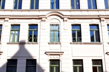 Zuhause mit Köpfchen - Leipzig - Reudnitz | Fassade - Detail