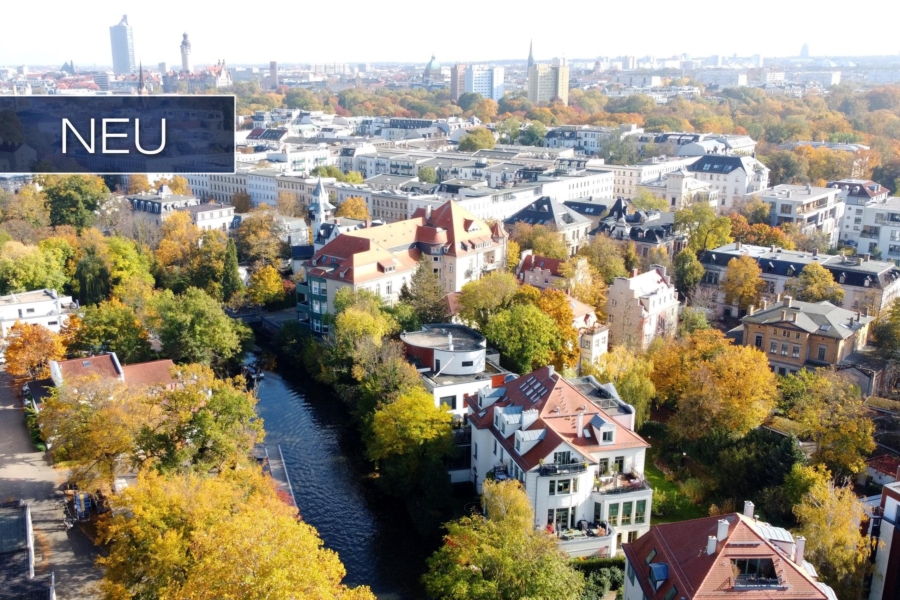 NEU: Vermietete Dachgeschoss-Wohnung in der "Villa am Palmengarten" - Leipzig - Zentrum-West | Eigentumswohnung