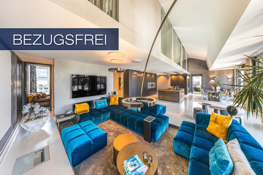 Leipzig - Zentrum West | Penthouse - BEZUGSFREI: Luxus pur – Penthouse in bester Zentrumslage