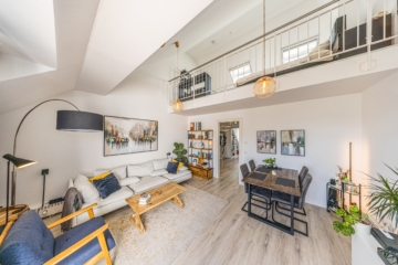 Leipzig - Zentrum-West | Wohnbereich - VERKAUFT: Leipzig von oben: City-Apartment in Bestlage!