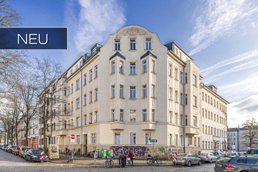 Leipzig - Schleußig | Eigentumswohnung - NEU: Attraktive Dachgeschosswohnung mit Balkon in Leipzig-Schleußig