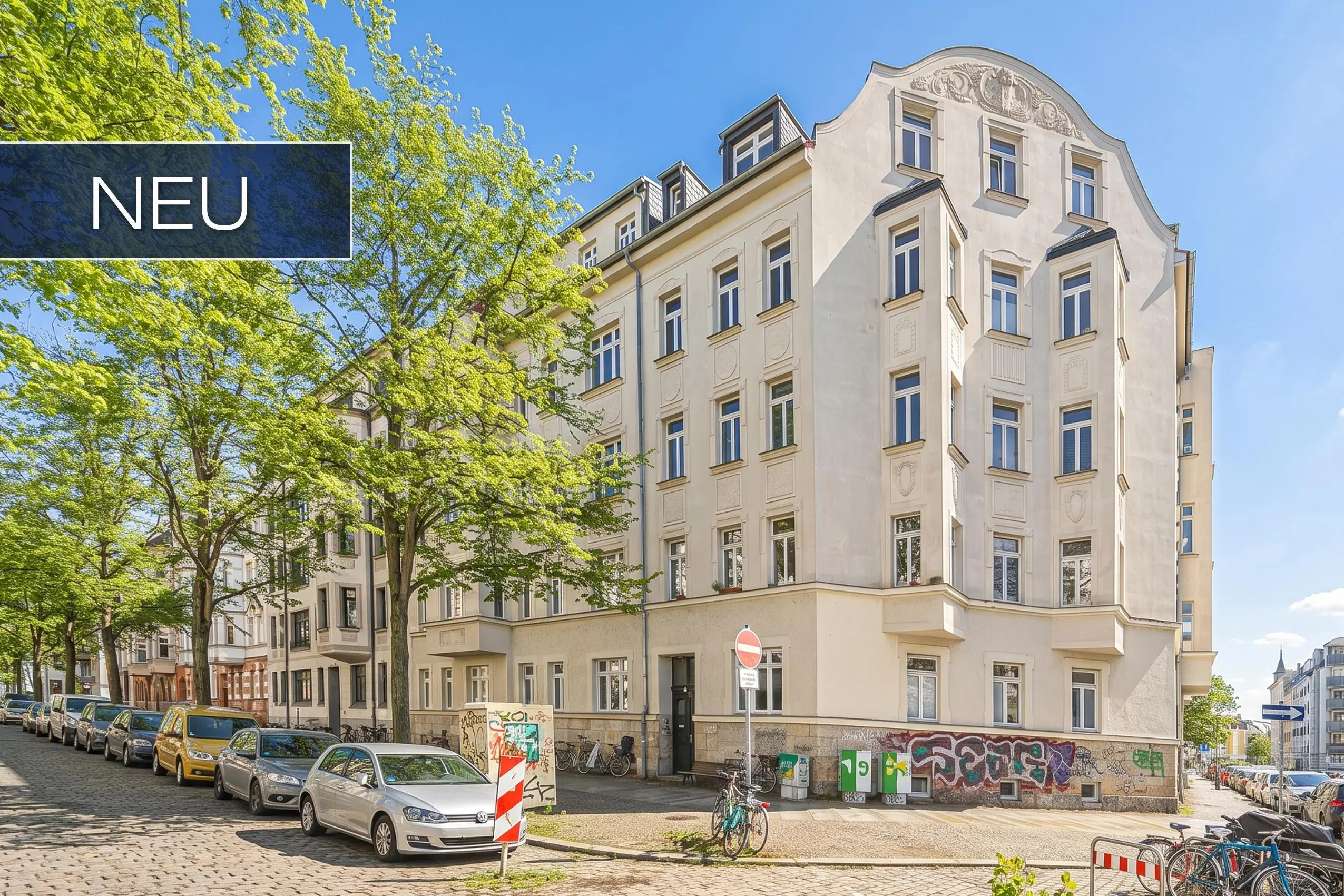 NEU: Attraktive Dachgeschosswohnung mit Balkon in Leipzig-Schleußig