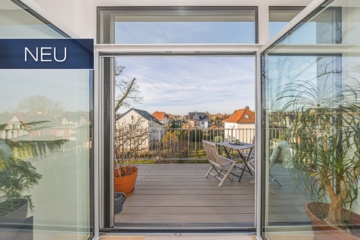 NEU: ☀️ Licht, Ruhe, Weitblick – hochwertige Neubauwohnung auf ganzer Etage, 04416 Markkleeberg, Etagenwohnung