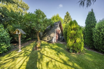 Leipzig - Wahren | Garten mit Finnhütte - VERKAUFT: Wohlfühlen & Wurzeln schlagen – Ihr Familiendomizil im Grünen