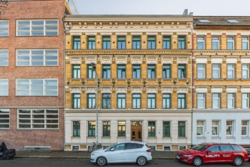 Eigentumswohnung | Fassade - Straßenseite - VERKAUFT: Urban wohnen, familienfreundlich leben