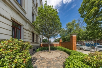 Leipzig - Plagwitz | Vorgarten - VERKAUFT: Ihr privates Refugium unter funkelnden Sternen