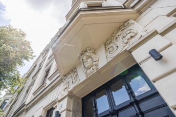 Leipzig - Plagwitz | Fassade - Detail - VERKAUFT: Ihr privates Refugium unter funkelnden Sternen