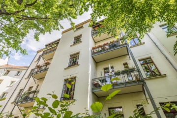 Leipzig - Plagwitz | Gartenseite - VERKAUFT: Ihr privates Refugium unter funkelnden Sternen