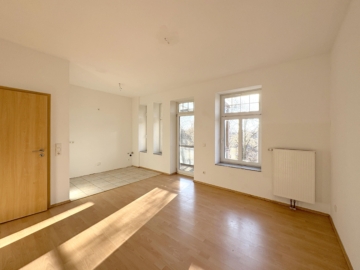 Leipzig - Wahren |Wohnzimmer mit offener Küche - NEU: Heller und gemütlicher Wohntraum!