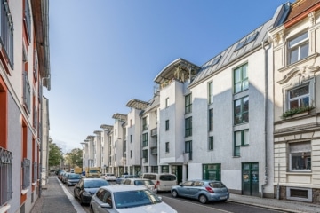 NEU: Moderne Kapitalanlage in hipper Umgebung - Leipzig - Lindenau | Gebäudekomplex - Straßenansicht