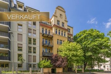 VERKAUFT: Stilvoll wohnen oder clever vermieten – zwischen Stadtleben und Parkidylle!, 04107 Leipzig, Etagenwohnung