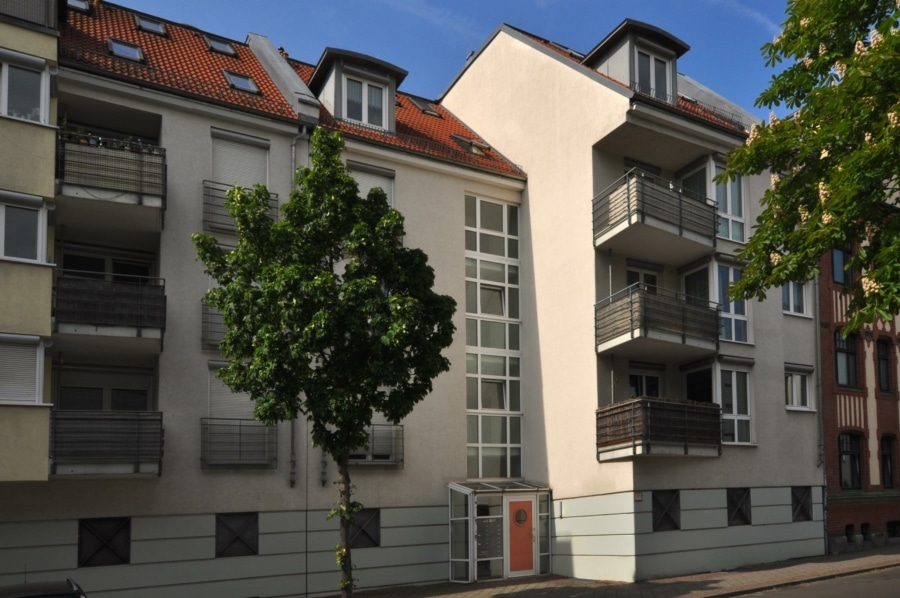 Maisonettewohnung mit Terrasse in Connewitz! - Außenansicht