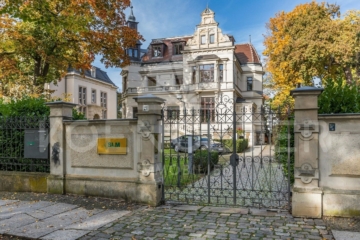 Fürstliches Wohnen am Clara-Zetkin-Park - Leipzig - Bachviertel | Blick zur Villa mit Zufahrt