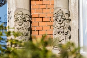 Leipzig - Kleinzschocher | Fassade - Detail - VERKAUFT: Historische Stadtvilla vis a vis vom Volkspark