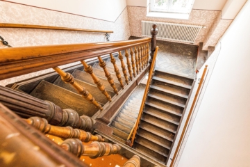 Leipzig - Kleinzschocher | Treppenhaus - Detail - VERKAUFT: Historische Stadtvilla vis a vis vom Volkspark