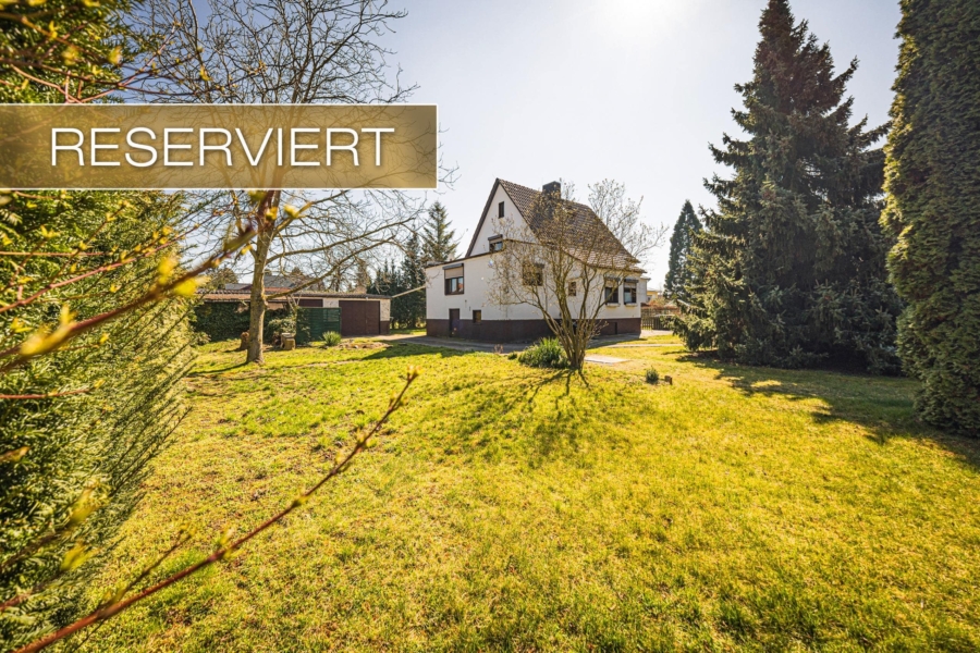 Leipzig - Rückmarsdorf | Wohnbaugrundstück - RESERVIERT: Platz für Ihr Traumhaus