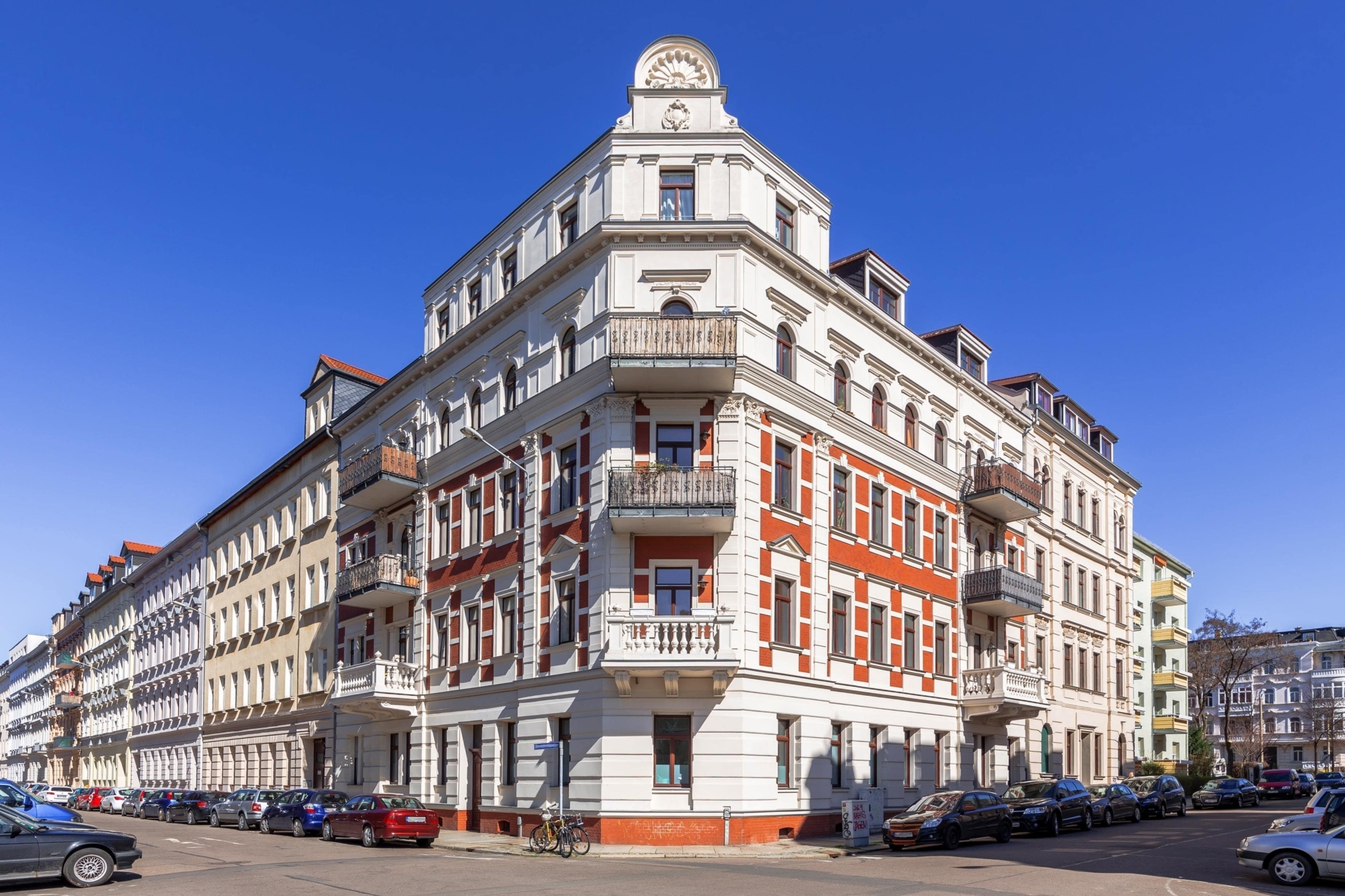 Wohnglück am Park - Leipzig - Südvorstadt | Außenansicht Fassade