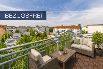 BEZUGSFREI: Dachterrassen-Feeling im Leipziger Zentrum-Süd, 04107 Leipzig, Dachgeschosswohnung