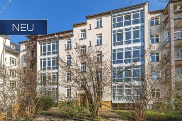 Leipzig - Schleußig | Eigentumswohnung - NEU: Sonnige Rendite in Schleußig – 3 Zimmer mit Wintergarten