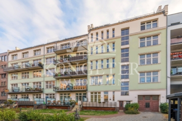 Graphisches Viertel - Familienwohnung mit Panoramablick - Leipzig - Grafisches Viertel | Gartenseite mit Balkonen