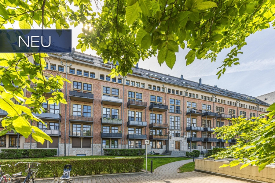 Leipzig - Zentrum-Ost | Maisonettewohnung - NEU: Wohnen mit Weitblick: Maisonette im Denkmal mit West-Balkon