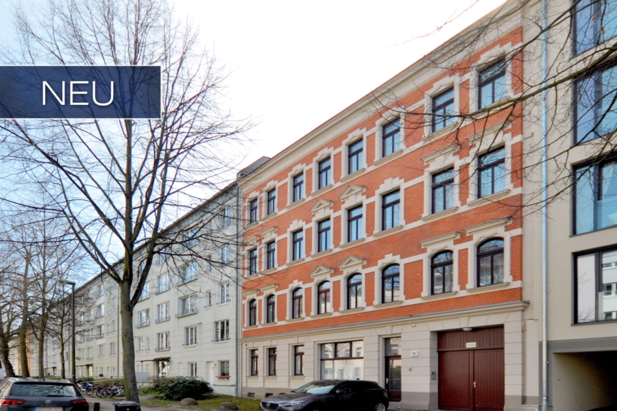 Leipzig - Eutritzsch|teilmöblierte Mietwohnung - NEU: Ihre Traumwohnung mit Süd-Balkon und EBK in Eutritzsch!