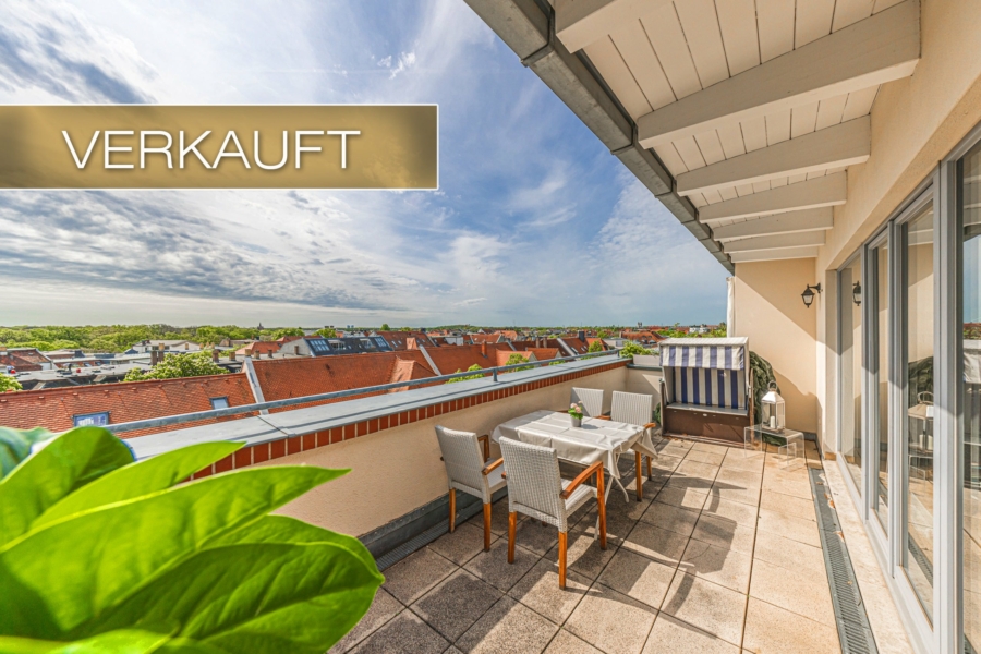 VERKAUFT: Bezugsfreies Penthouse mit privater Dachterrasse - Leipzig - Schleußig | Penthouse