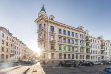 Leipzig - Waldstraßenviertel | Fassade - Straßenseite - VERKAUFT: Edles Arbeiten im Waldstraßenviertel