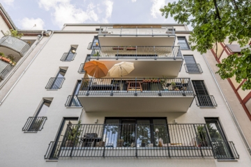 Leipzig - Schleußig | Gartenansicht mit Balkonen - VERKAUFT: 🌿Raum für Leben, Nähe zur Natur – exklusiv wohnen in Schleußig.