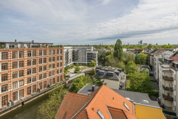 VERKAUFT: Ein Loft fürs Leben - Leipzig - Schleußig | Blick auf die "Weiße Elster"